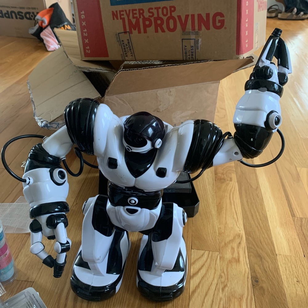 Walking, Talking , Dancing, and Crying iRobot